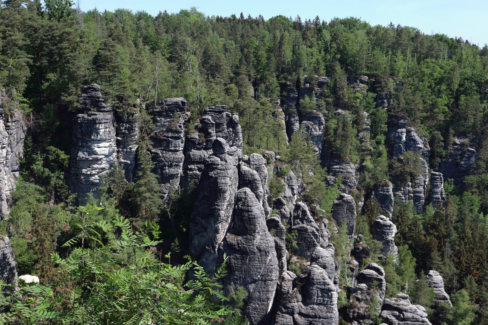 Das Elbsandsteingebirge