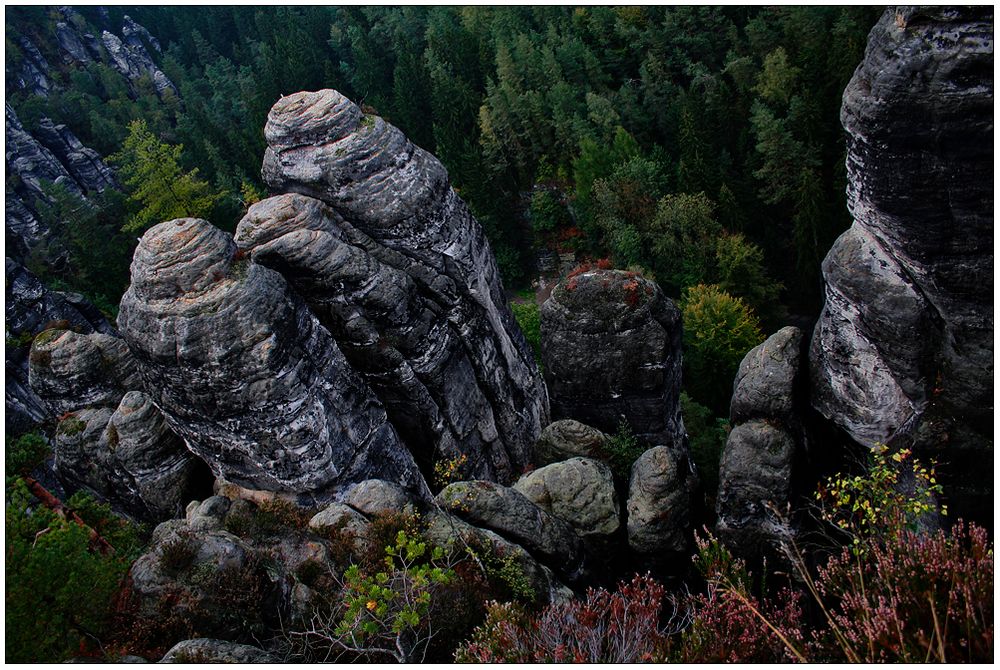 Das Elbsandsteingebirge