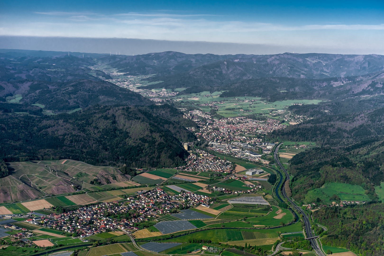 Das Elztal in Südbaden 