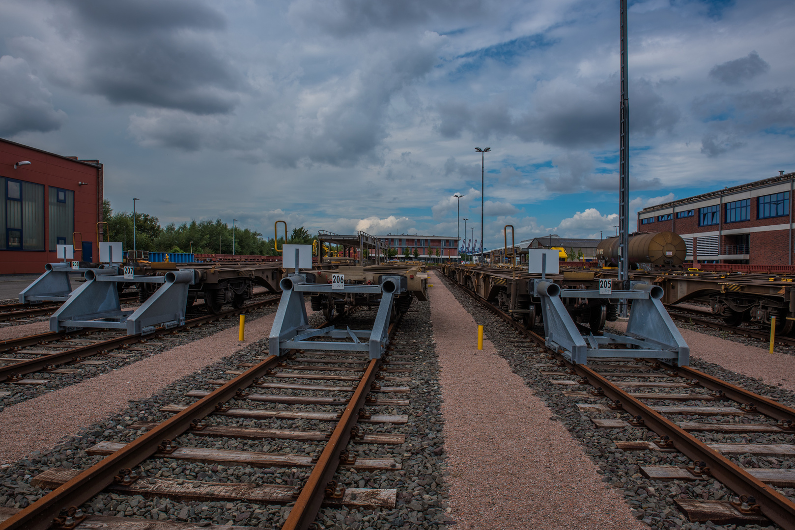 das Ende der Bahn