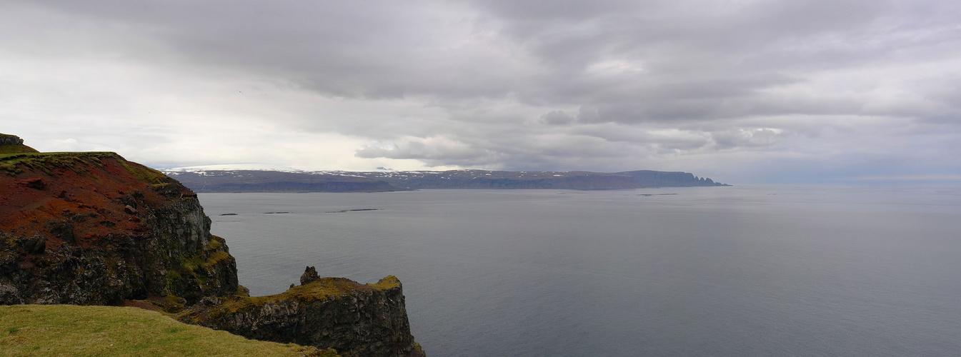 Das Ende der Welt... Westfjorde nach Krossness...