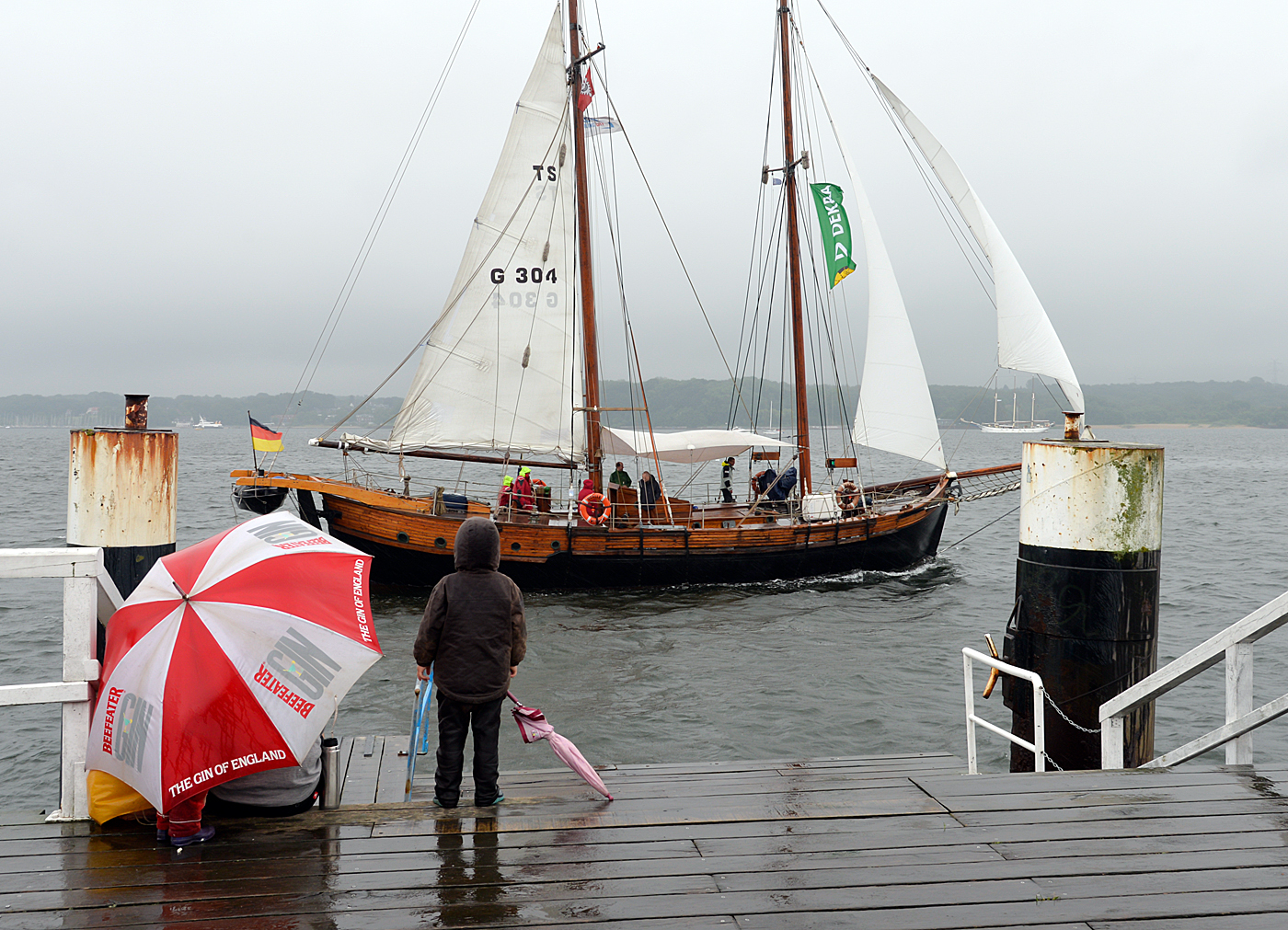 Das Ende der Windjammerparade