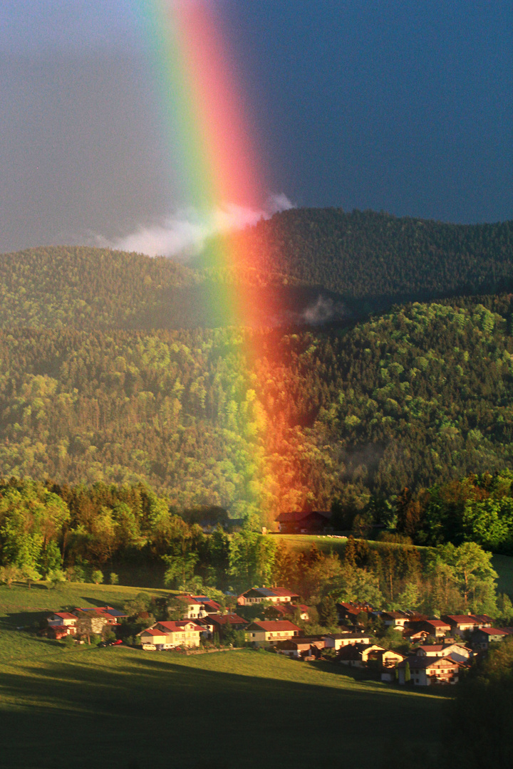 das Ende des Regenbogens Foto & Bild naturereignisse, die elemente, natur Bilder auf
