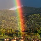 das Ende des Regenbogens