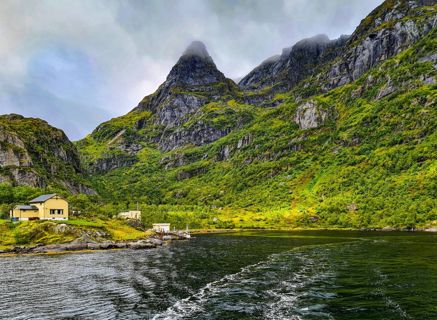 Das Ende des Troll-Fjords