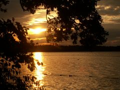 Das Ende einen heißen Tages am Arendsee