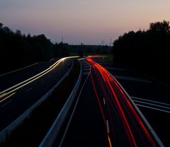 Das Ende einer Autobahn