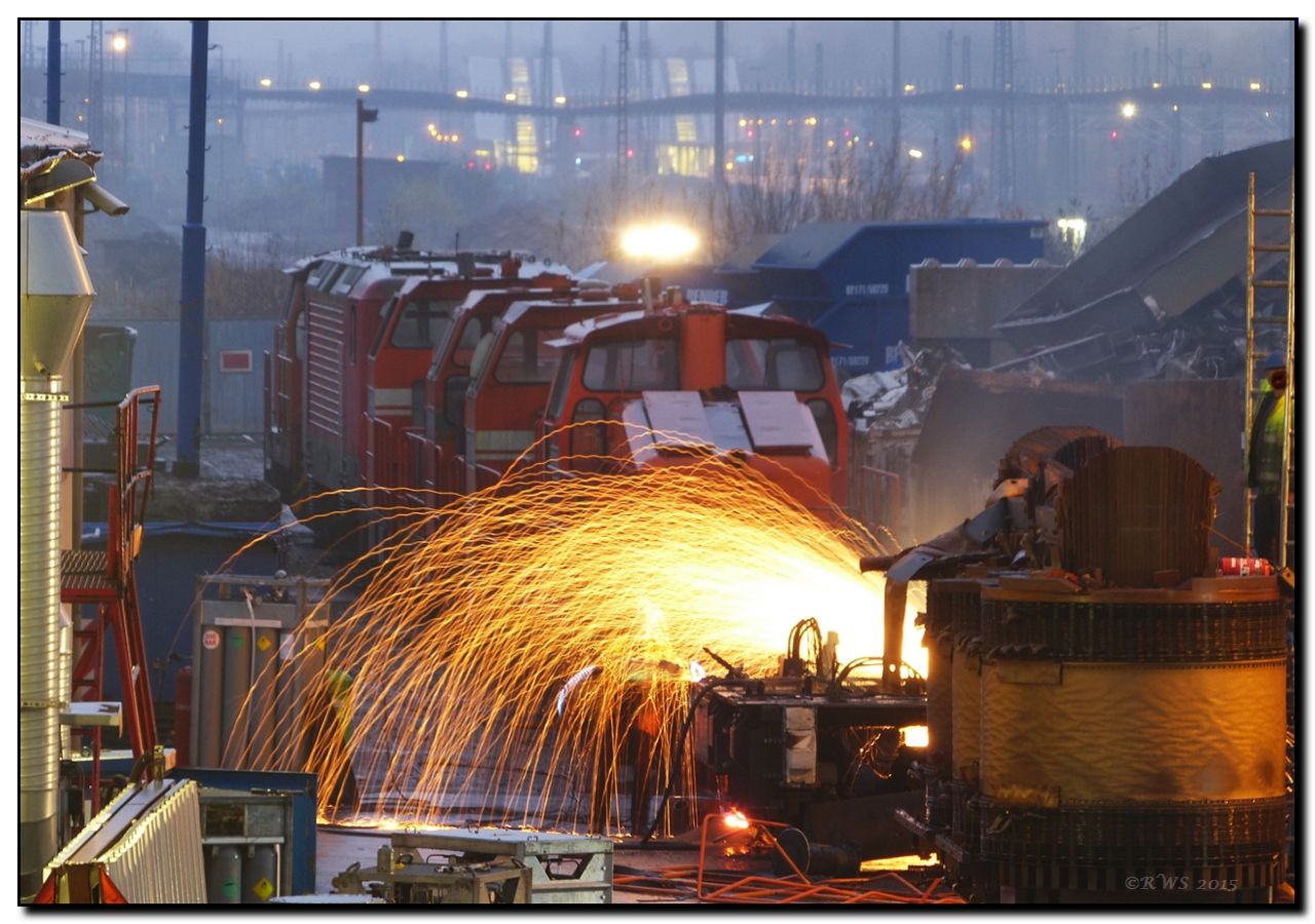 Das Ende einer Industrielok