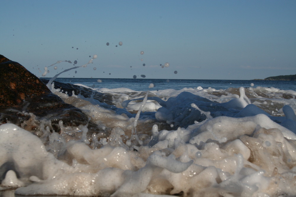 Das Ende einer Welle