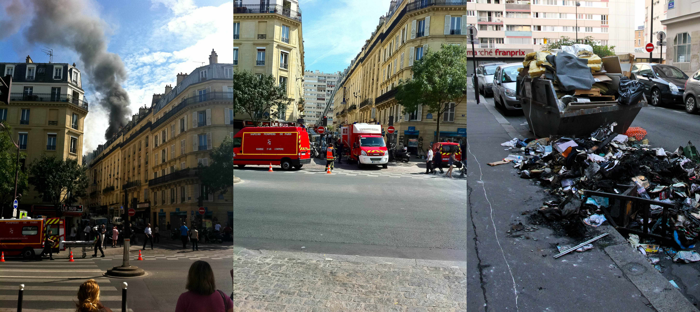 Das Ende einer Wohnungseinrichtung in Paris