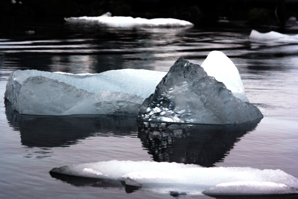 Das Ende eines Eisbergs