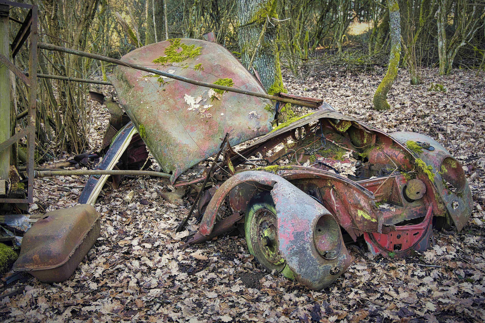 Das Ende eines VW-Käfers