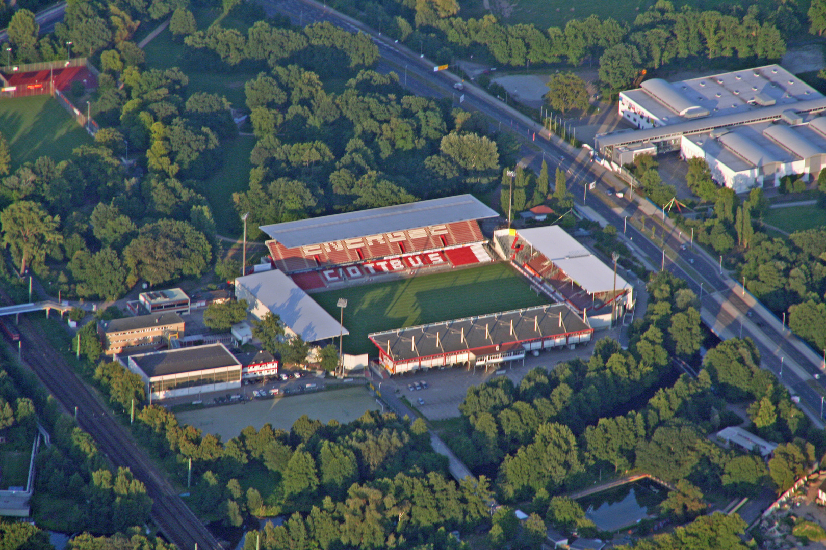 Das Energiestadion Cottbus