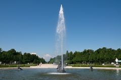 Das erfrischende Nass im Schlossgarten von Schwetzingen.