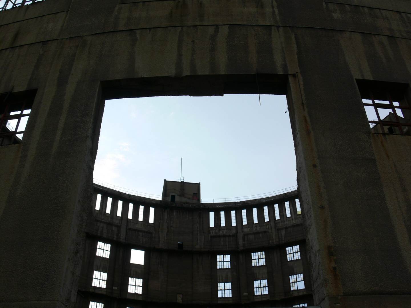 Das Erlwein-Gasometer in Dresden