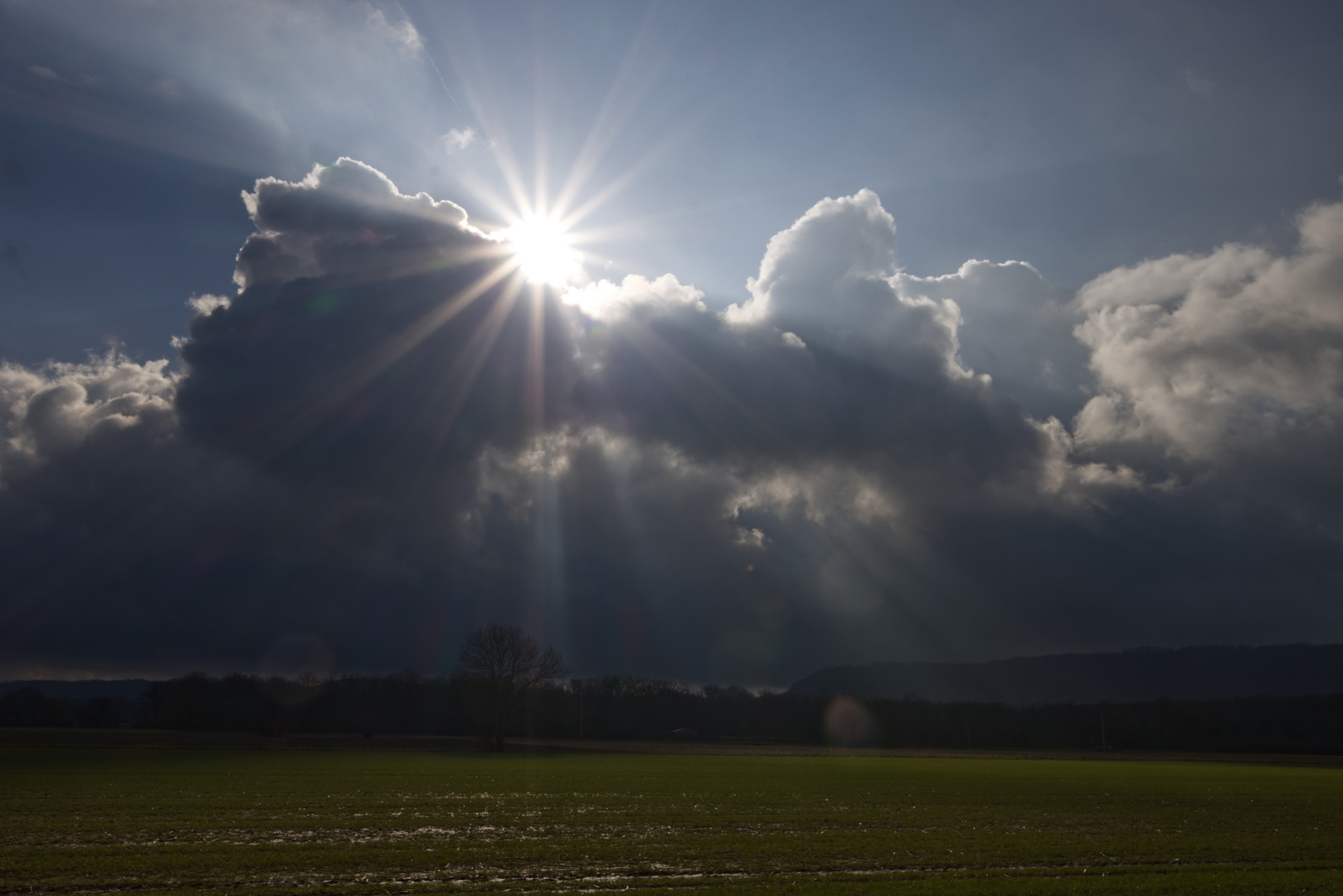 Das erste Licht ...