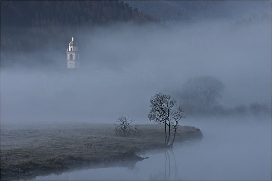 das erste Licht...