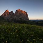 Das erste Licht am Berg