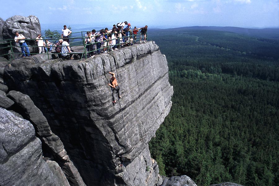 Das erste mal - am Grossen Heuscheuer