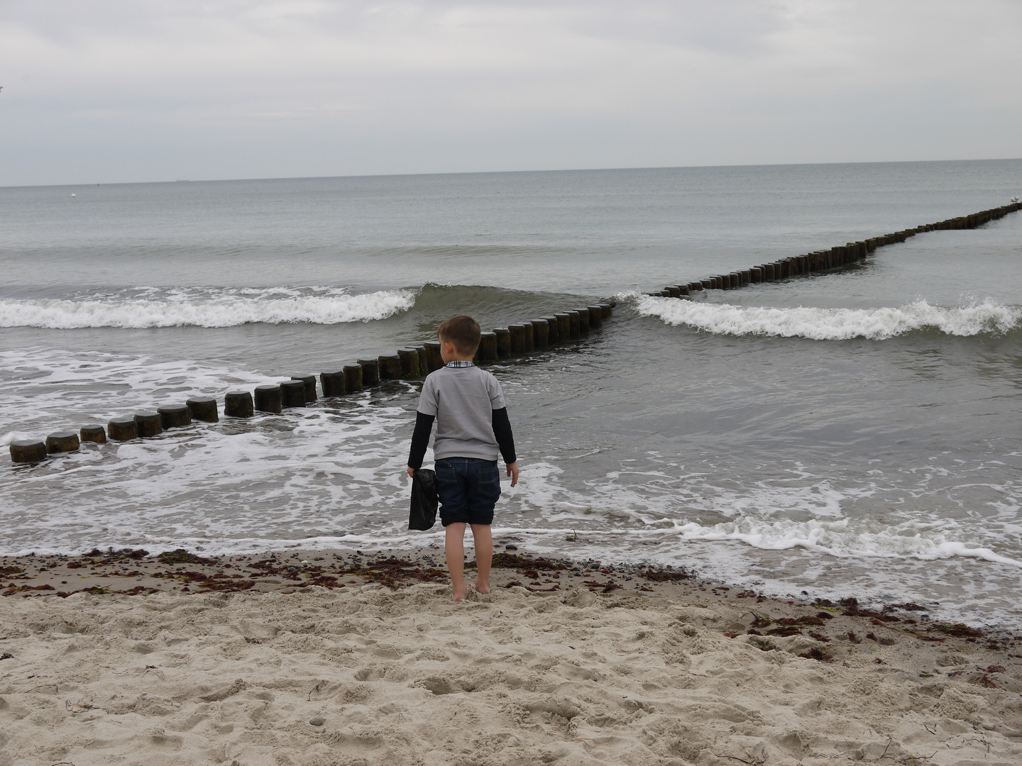 Das erste mal Ostsee