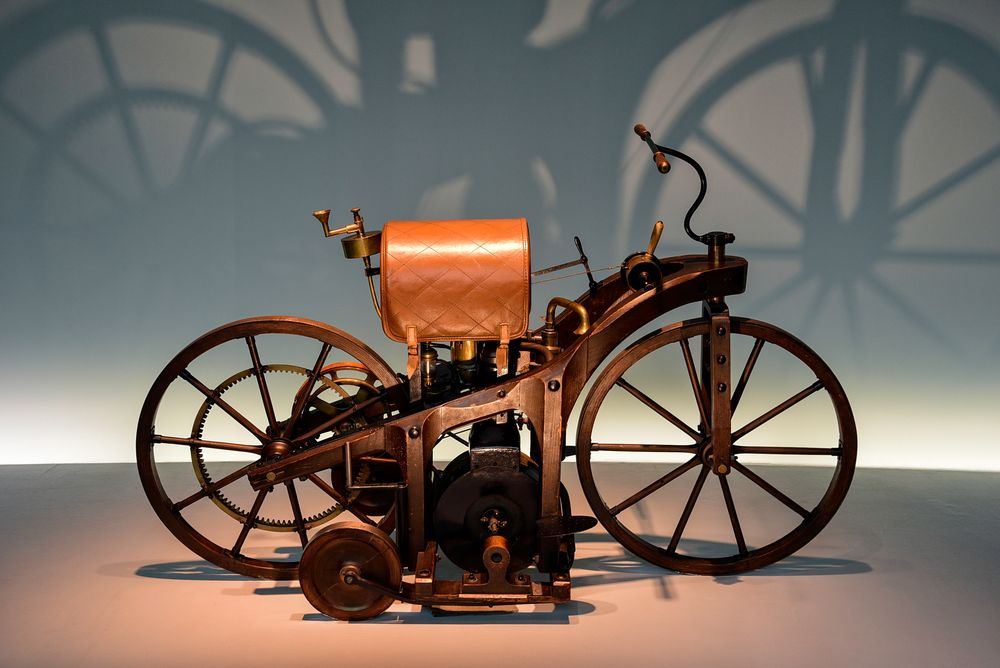 das erste fahrrad auf der welt