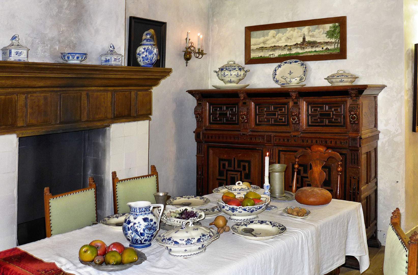 Das Esszimmer von Jan Vermeer