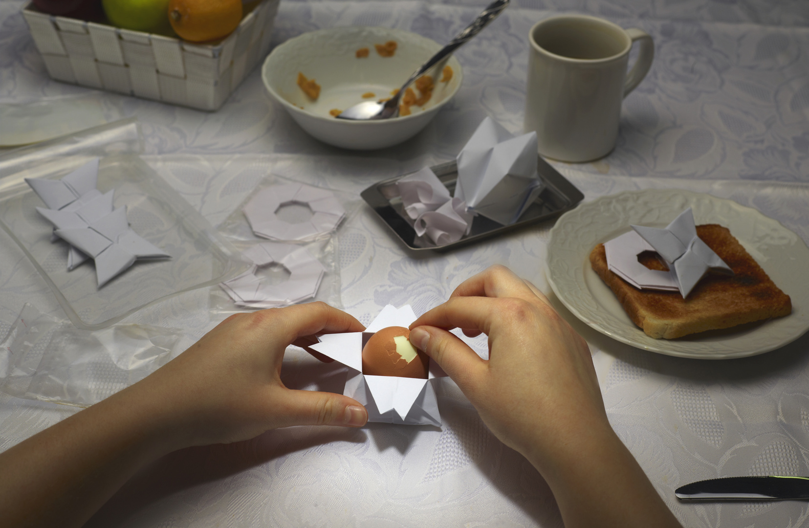 Das etwas andere Frühstück - Eierbecher