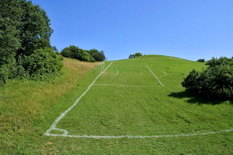 Das etwas "andere" Fußballfeld