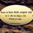 Das etwas andere Schild