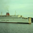 Das Fährschiff "Stena Saga"