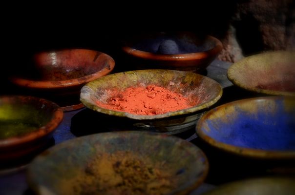 Das Färberviertel in Marrakesch 