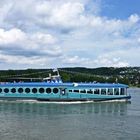 Das Fahrgastschiff "Moby Dick" ist auf dem Rhein zu Hause