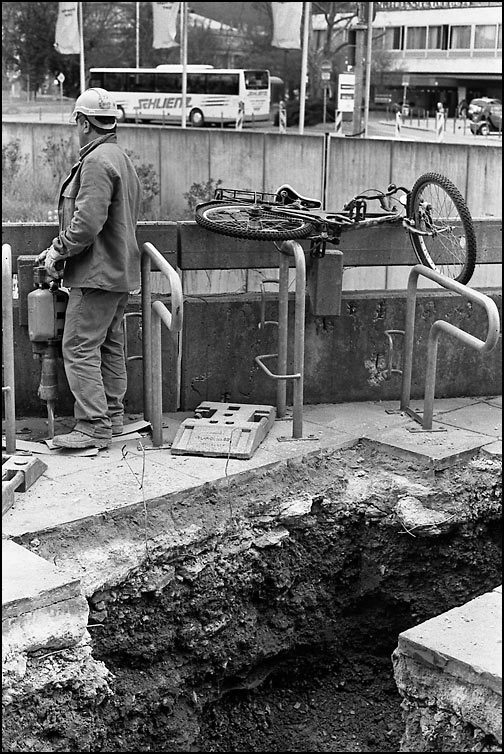 Das Fahrrad in der Baustelle - Stuttgart 2008