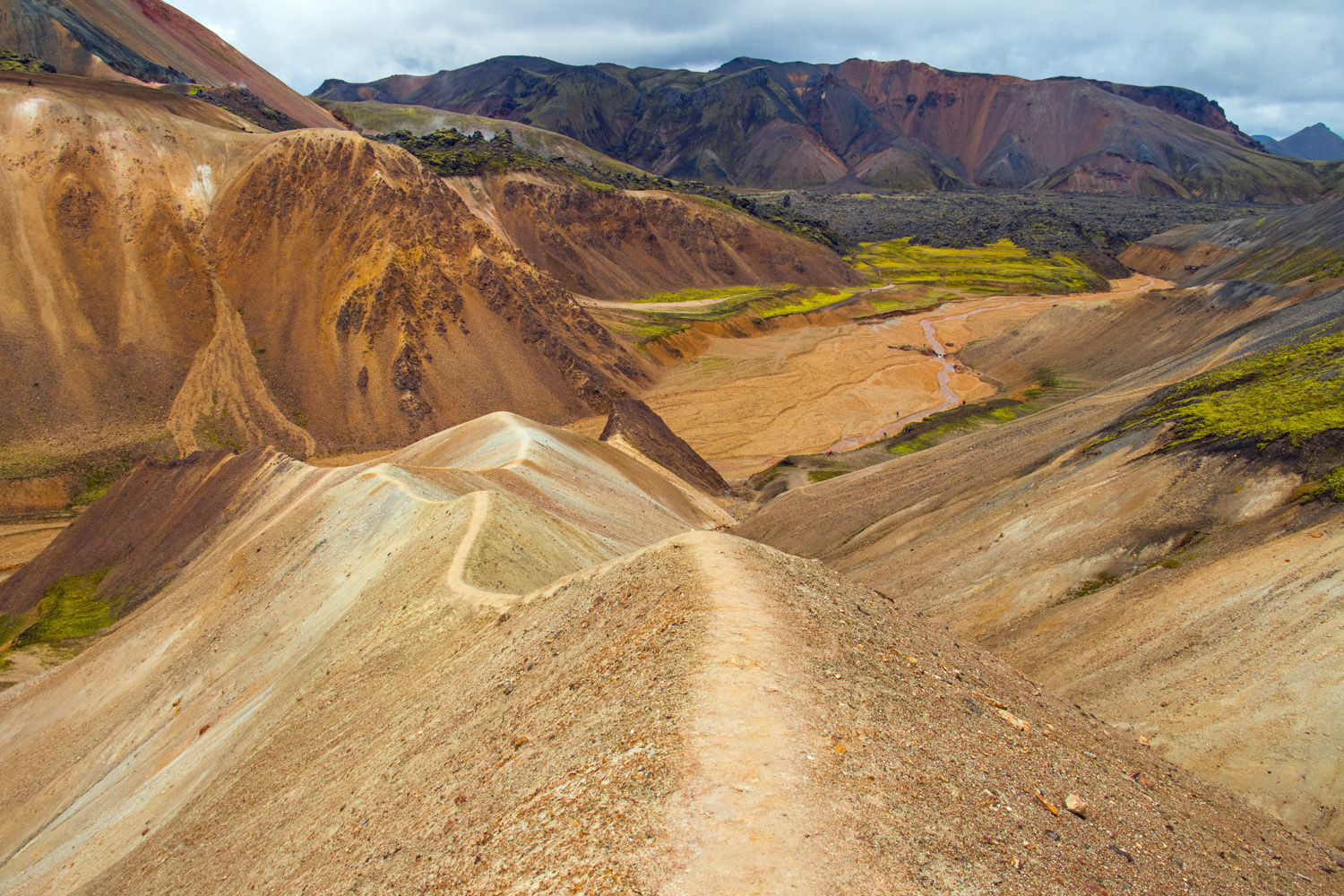 Das farbige Landmannalaugar