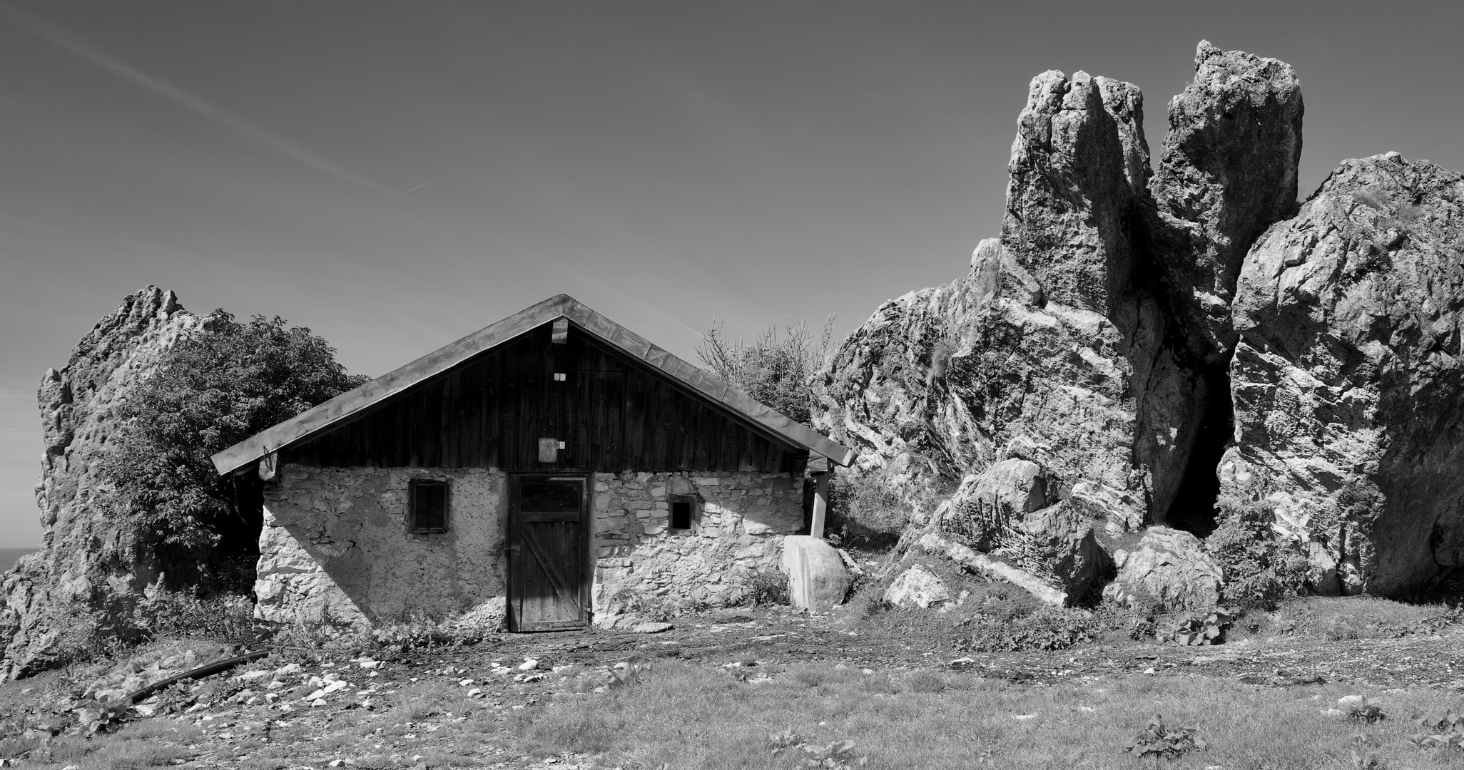 Das Felsenhaus auf der Kampenwand
