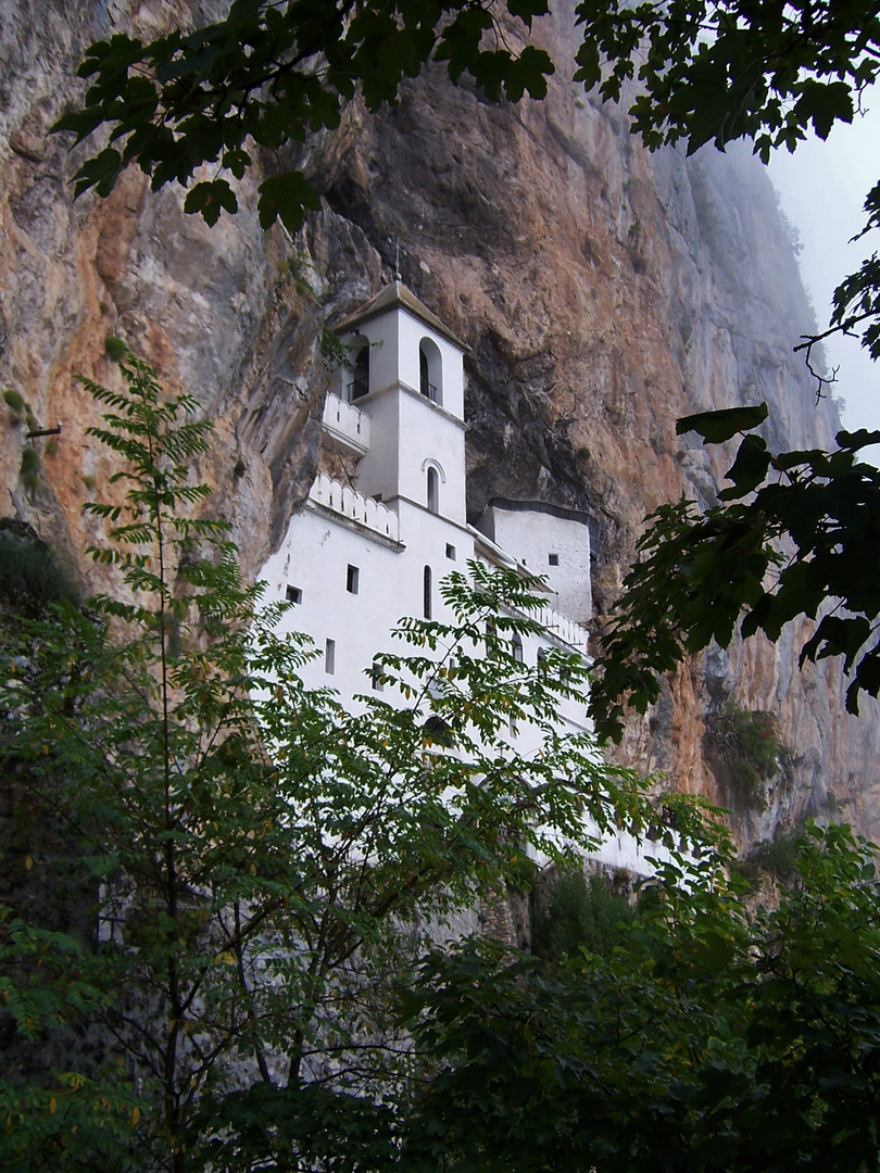 Das Felsenkloster Otrok in Monte Negro