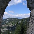 Das Felsentor Okno (dt. "Fenster") in der Niederen Tatra/Slowakei