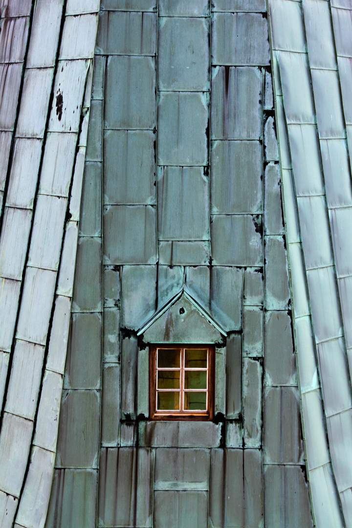 Das Fenster auf dem Dach