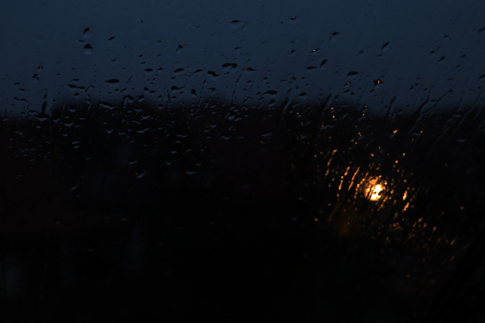 Das Fenster bei Regen..