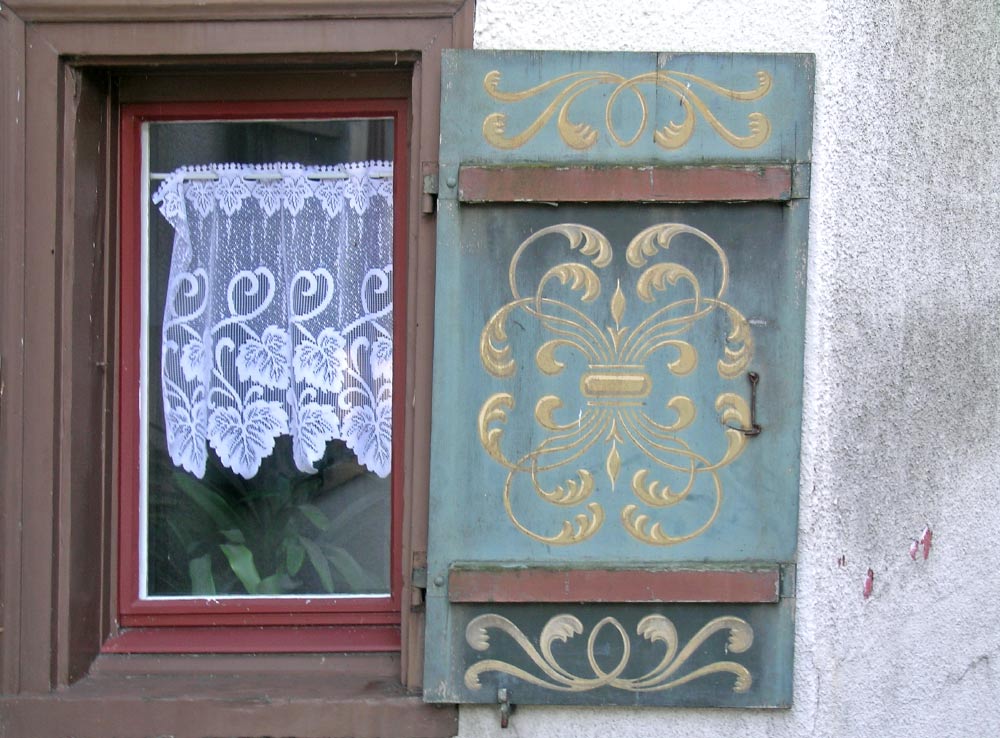 Das Fenster der alten Post Märstetten