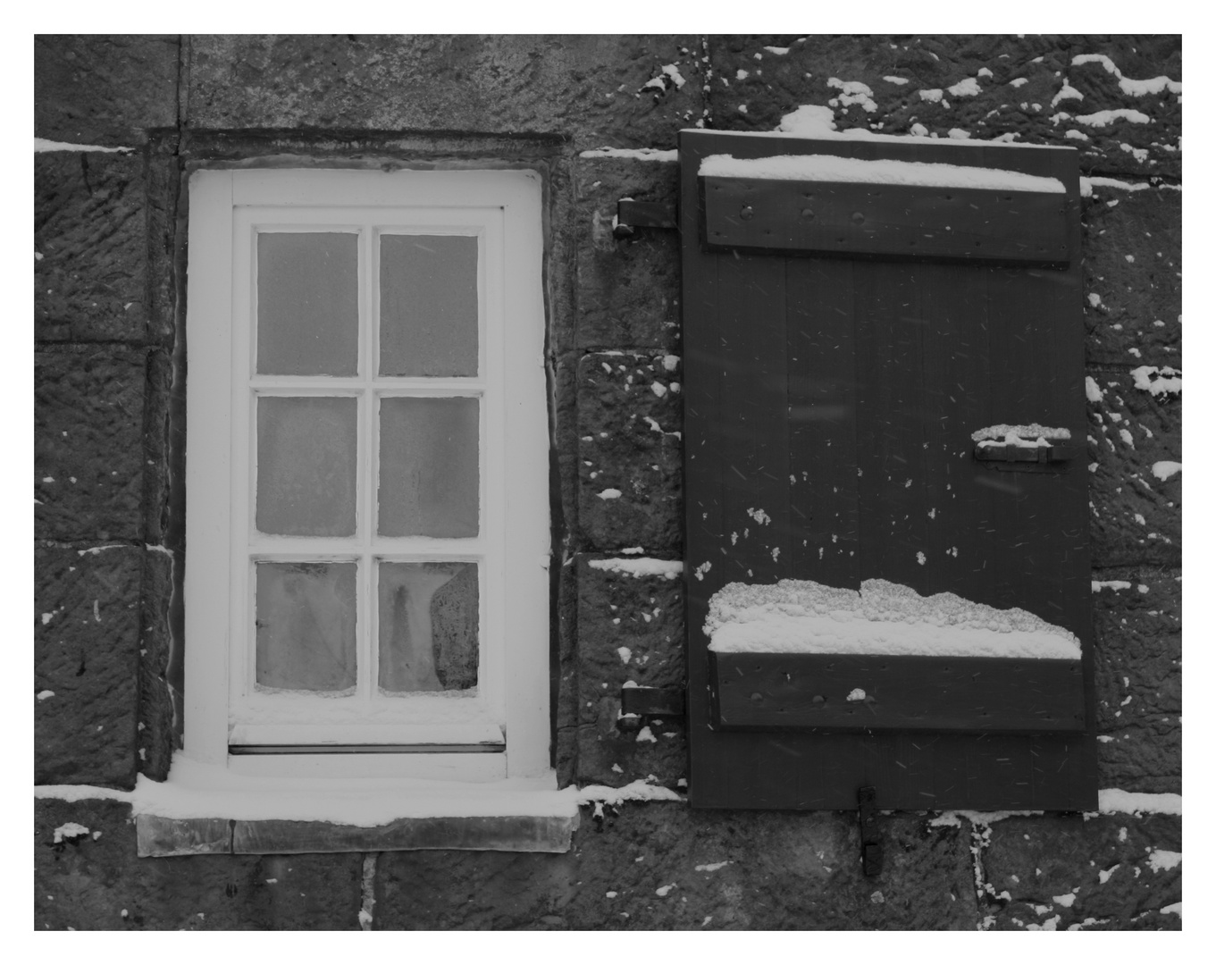 Das Fenster der Ostmühle in Gildehaus