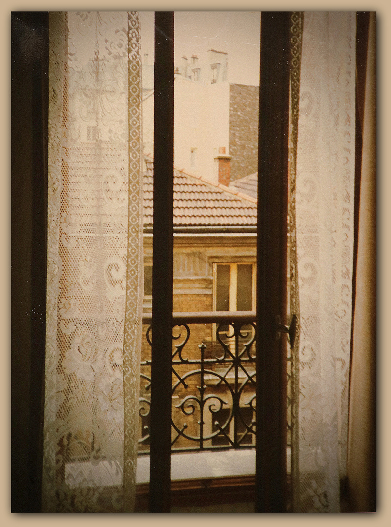 Das Fenster in Paris