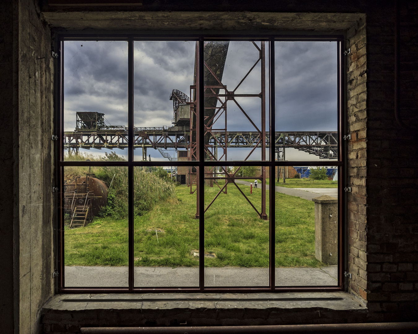 das Fenster nach draußen