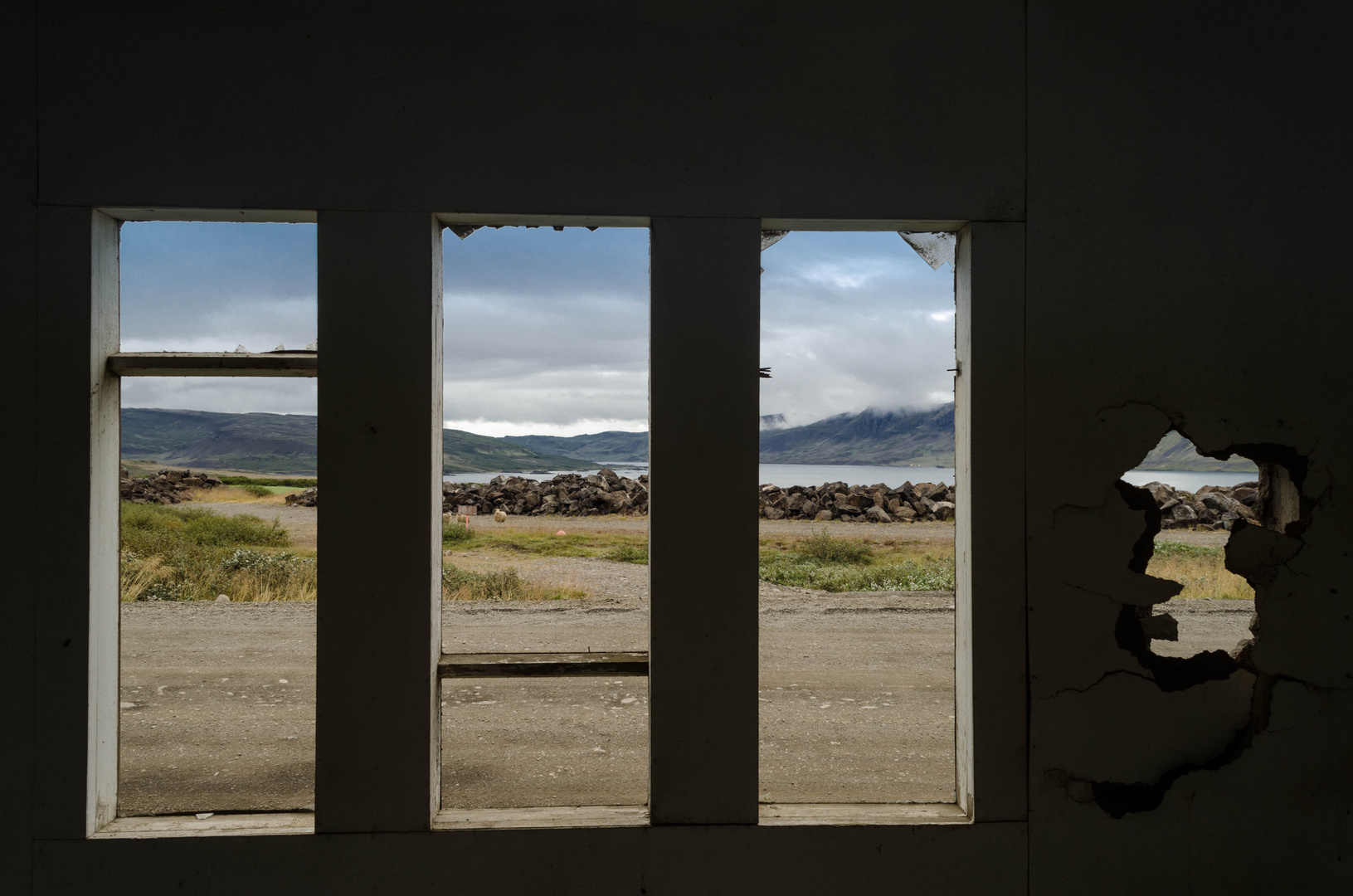 Das Fenster zum Fjord