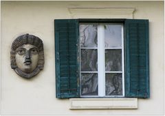 Das Fenster zum Garten.