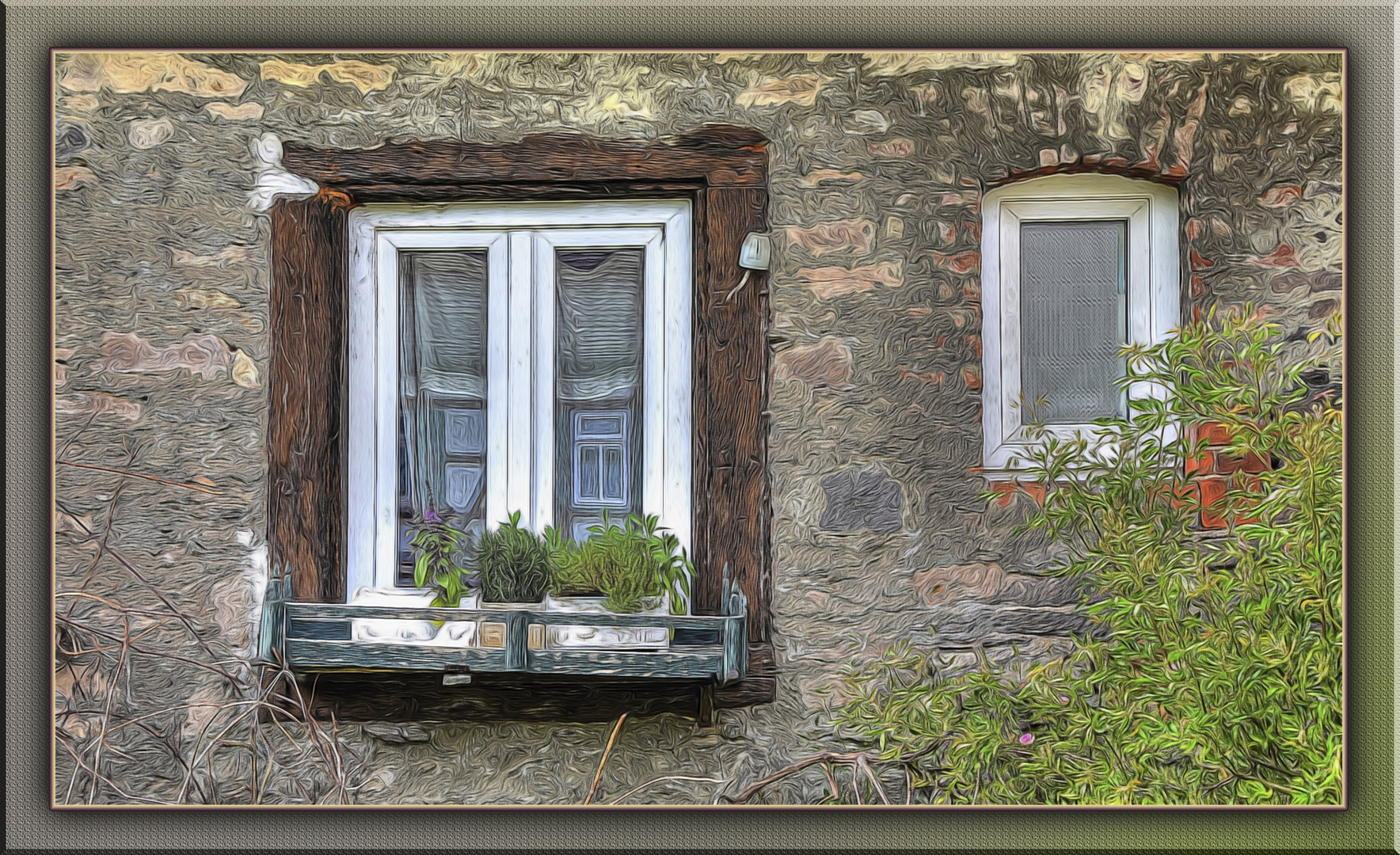  Das Fenster zum Hof