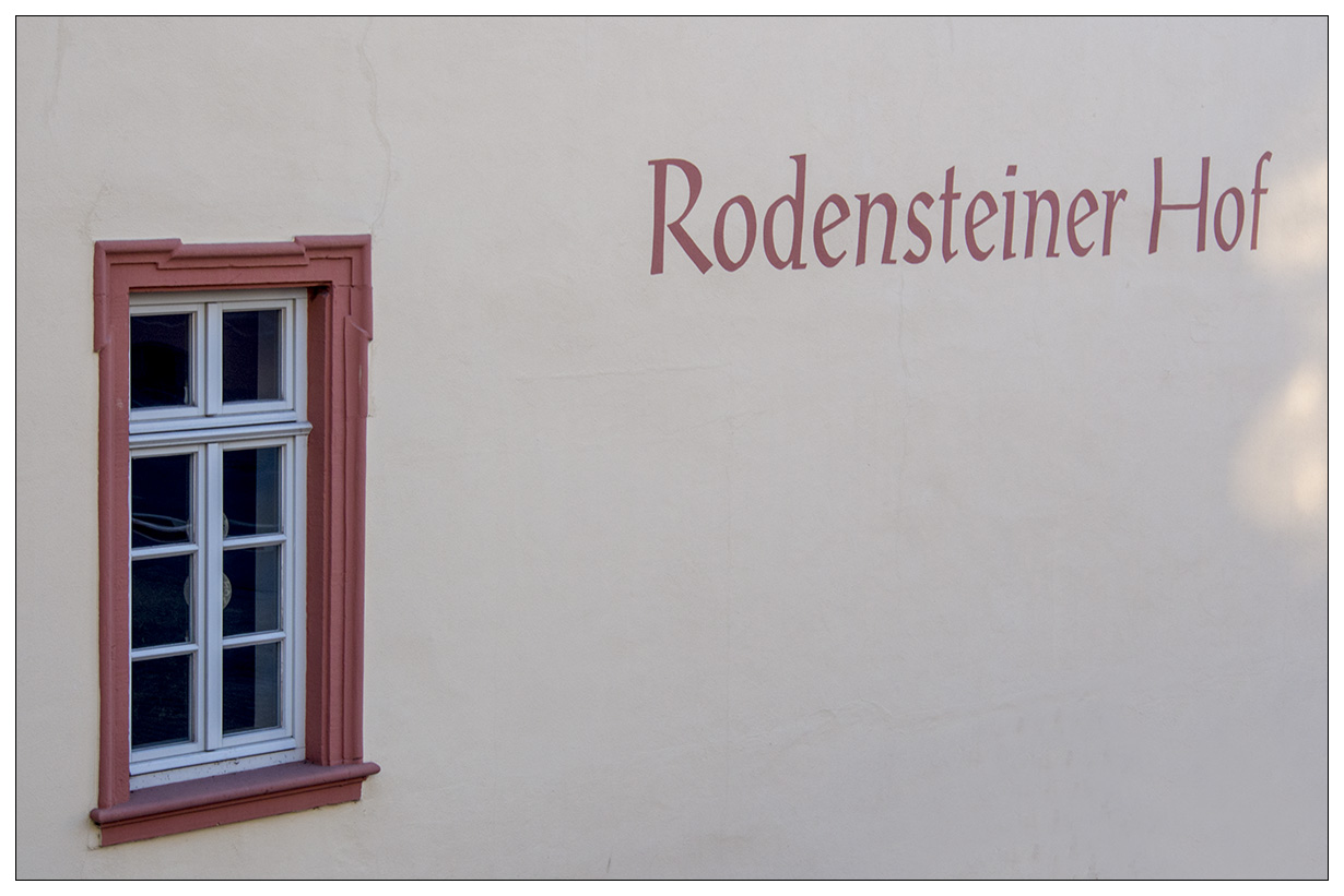 Das Fenster zum Hof