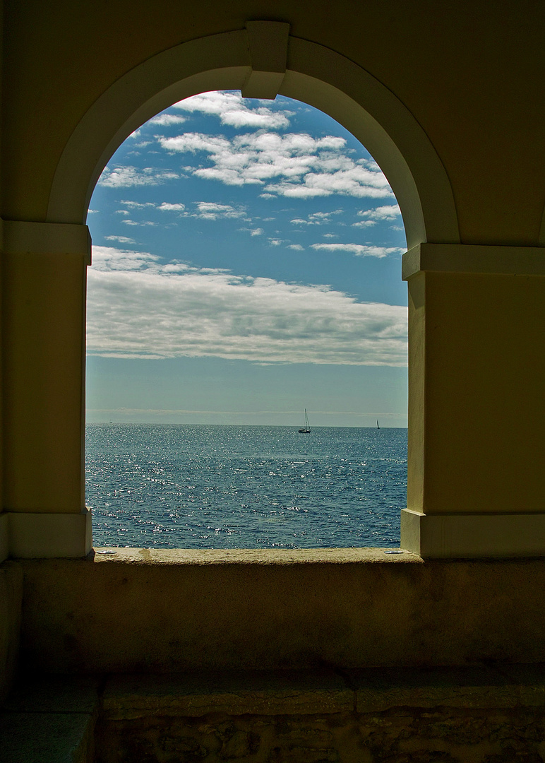 Das Fenster zum Meer