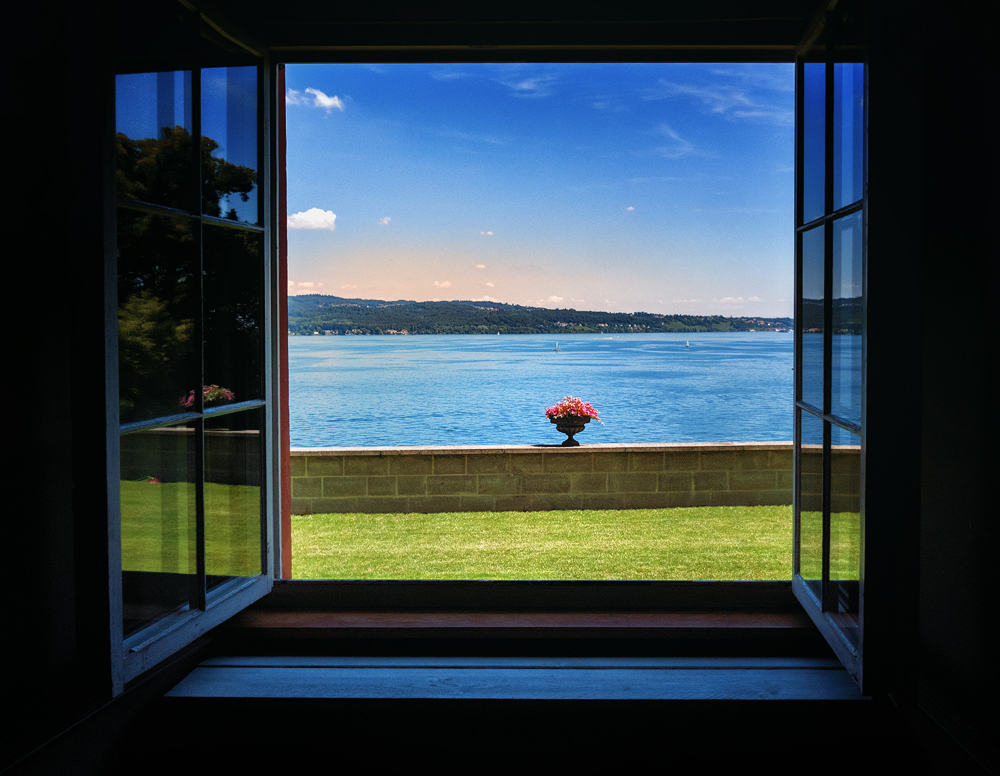 Das Fenster zum See 2 Foto & Bild mainau insel, world