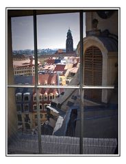 das Fenster zur Stadt ( Frauenkirche DD )
